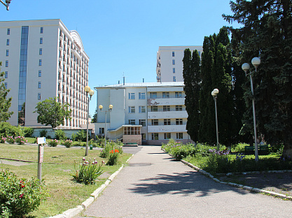 Ессентукская клиника НИИ курортологии, территория